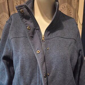 Eddie Bauer Women's Zip-Up Fleece Size S